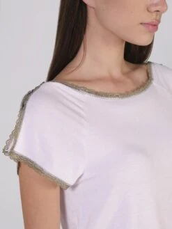 Modal Kurzarm-Schlafanzug WKND No. 9 Puderrosé Von Verdiani 8 Modal Kurzarm-Schlafanzug WKND No. 9 Puderrosé Von Verdiani -MAISON LEJABY Verkaufsgeschäft pyjama rosa bronze 3711 weekend verdiani 3