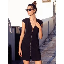 Reisekleid AMI 51 Schwarz Von Pain De Sucre 3 Reisekleid AMI 51 Schwarz Von Pain De Sucre