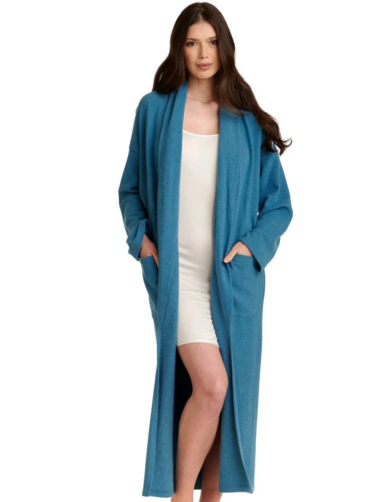 Kuschel-Baumwolle Morgenmantel SONJA Von Gattina 5 Kuschel-Baumwolle Morgenmantel SONJA Von Gattina - Image 3