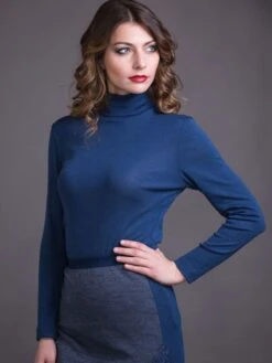 Merinowolle Seide ROLLKRAGEN SHIRT Von Artimaglia -MAISON LEJABY Verkaufsgeschäft rollkragen shirt wolle seide 29904 atlantico artimaglia 1