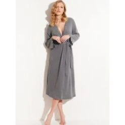 Morgenmantel KUSCHEL COTTON Lang Von Chiara Fiorini