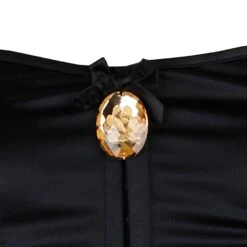 Hüftgürtel Aus Plissee-Tüll ELISABETH Mit Kristall-Medaillon Von Escora -MAISON LEJABY Verkaufsgeschäft schmuck brosche elisabeth escora 2