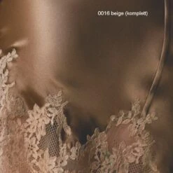 100% Seide Seidentop RARE Exquisit Von Marjolaine -MAISON LEJABY Verkaufsgeschäft seide 0016 beige marjolaine 1 1 2 1