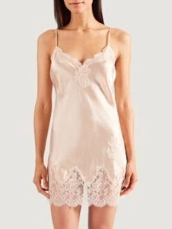 100% Seide Baby-Doll SOIE D´AMOUR Fein Aubade -MAISON LEJABY Verkaufsgeschäft seide baby doll ms42 goldsand 4 soie d amour aubade 1 1 1 1