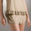 Shorts ANGEL FLIRT Suite B -MAISON LEJABY Verkaufsgeschäft seide batist shorts khaki angel flirt suiteb