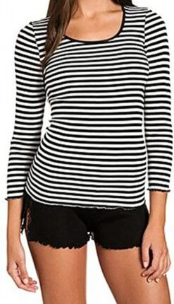 Seide-Baumwolle Langarm-Shirt ARONA Schwarz Oder Blau Von Gattina -MAISON LEJABY Verkaufsgeschäft seide baumwolle langarm shirt 81203 schwarz weiss gattina 1 2 1