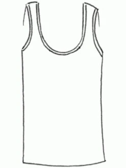 100% Seide Camisole Top KLASSIK SATIN Klassische Farben Von Eva B. Bitzer -MAISON LEJABY Verkaufsgeschäft seide camisole 27318232 skizze bitzer 1 1