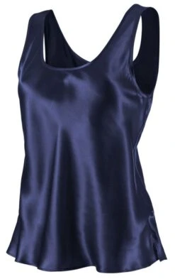 Seidentop Camisole SETA No. 7 Von Chiara Fiorini -MAISON LEJABY Verkaufsgeschäft seide camisole top gc185 marine chiara fiorini