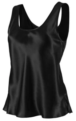 Seidentop Camisole SETA No. 7 Von Chiara Fiorini -MAISON LEJABY Verkaufsgeschäft seide camisole top gc185 schwarz chiara fiorini