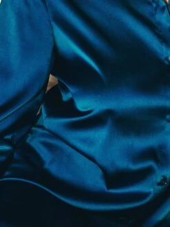 Unterkleid SEDUZIONE DI SETA Stretchseide Von Gattina 40 Unterkleid SEDUZIONE DI SETA Stretchseide Von Gattina -MAISON LEJABY Verkaufsgeschäft seide deep ocean gattina 11