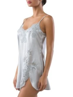 Seta Superior Seiden-Negligé SPLENDIDA Edel Cotton Club -MAISON LEJABY Verkaufsgeschäft seide dessous 3vb splendida francesina af seta superior cotton club 6 1 1 1 1