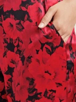 100% Seide Hose TOI MON AMOUR Rot-schwarz Von Aubade -MAISON LEJABY Verkaufsgeschäft seide hose qs60 1 opera rot schwarz 5 toi moi amour aubade