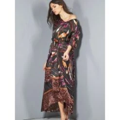 100% Seide Kaftan SELVAGGIO Von Eva B. Bitzer