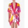 100% Seide Kimono MODERN PRINT Von Luna Di Seta 1 100% Seide Kimono MODERN PRINT Von Luna Di Seta -MAISON LEJABY Verkaufsgeschäft seide kimono lcg6500 fuchsia gelb luna di seta