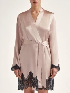 100% Seide Kimono TOI MON AMOUR Viele Farben Aubade -MAISON LEJABY Verkaufsgeschäft seide kimono qs65 sonate altrosa schwarz 2 toi moi amour aubade 1 1 1 1