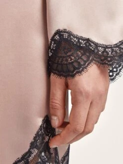 100% Seide Kimono TOI MON AMOUR Viele Farben Aubade -MAISON LEJABY Verkaufsgeschäft seide kimono qs65 sonate altrosa schwarz 5 toi moi amour aubade 2 1 1 1