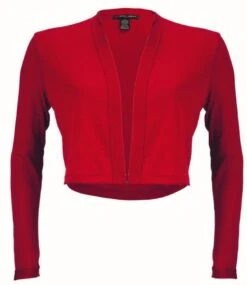 Merinowolle-Seide BOLERO Jäckchen Von Artimaglia -MAISON LEJABY Verkaufsgeschäft seide merino bolero jaeckchen 7030 28604 rot artimaglia 1 2