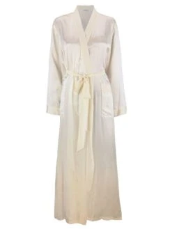 100% Seide Morgenmantel Lang KLASSIK SATIN Von Eva B. Bitzer 20 100% Seide Morgenmantel Lang KLASSIK SATIN Von Eva B. Bitzer -MAISON LEJABY Verkaufsgeschäft seide morgenmantel lang 27319873 champagner eva bitzer 1 1