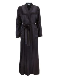 100% Seide Morgenmantel Lang KLASSIK SATIN Von Eva B. Bitzer 17 100% Seide Morgenmantel Lang KLASSIK SATIN Von Eva B. Bitzer -MAISON LEJABY Verkaufsgeschäft seide morgenmantel lang 27319873 schwarz eva bitzer 1 1