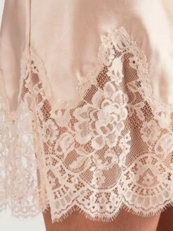 100% Seide Kimono SOIE D´AMOUR Exquisit Aubade -MAISON LEJABY Verkaufsgeschäft seide morgenmantel ms65 goldsand 5 soie d amour aubade 1 1