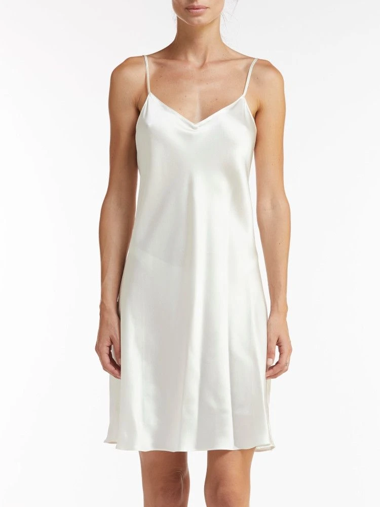 100% Seide Nachthemd CAROLINE Von Vivis 6 100% Seide Nachthemd CAROLINE Von Vivis - Image 4