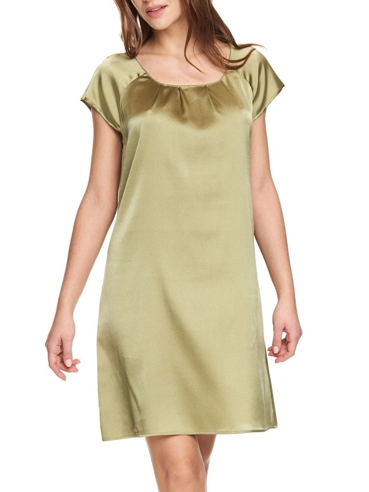 Seide Kurzarm Nachtkleid SEDUZIONE DI SETA Von Gattina 7 Seide Kurzarm Nachtkleid SEDUZIONE DI SETA Von Gattina - Image 5