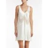 100% Seide Negligee CICLAMINO Von Vivis -MAISON LEJABY Verkaufsgeschäft seide neglige ciclamino weiss vivis 2