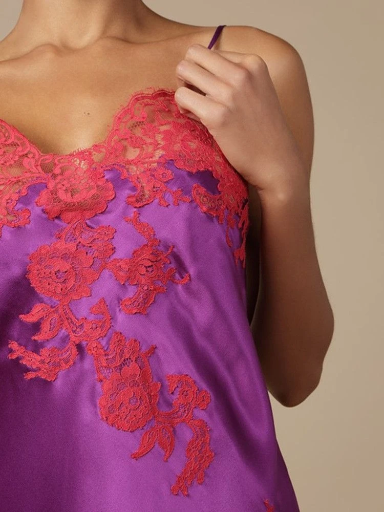 100% Seide Neglige GEMMA No. 3 Von Marjolaine 5 100% Seide Neglige GEMMA No. 3 Von Marjolaine – Bild 3