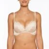 Seide Push-Up BH ADRIANA Von Millesia -MAISON LEJABY Verkaufsgeschäft seide push up bh adriana m1332 goldsand millesia lingerie 2