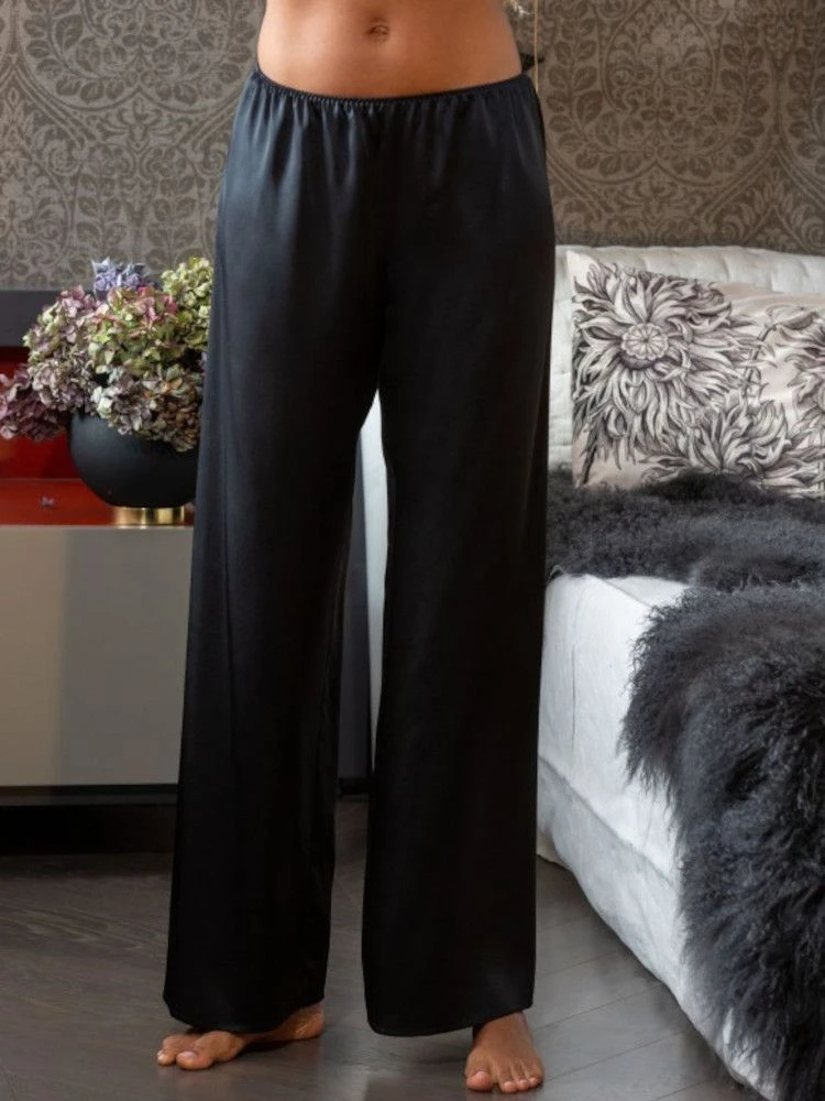 100% Seide PYJAMAHOSE Soie Unie Marjolaine 6 100% Seide PYJAMAHOSE Soie Unie Marjolaine - Image 4