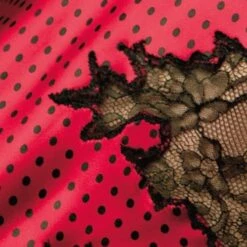 Seide Slip ONICE Von Cotton Club 11 Seide Slip ONICE Von Cotton Club -MAISON LEJABY Verkaufsgeschäft seide rot schwarz cotton club 2 1