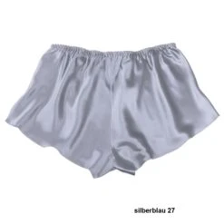 100% Seide Shorts CLASSICO Von Luna Di Seta -MAISON LEJABY Verkaufsgeschäft seide shorts 100014 ciel silberblau luna di seta 1 1