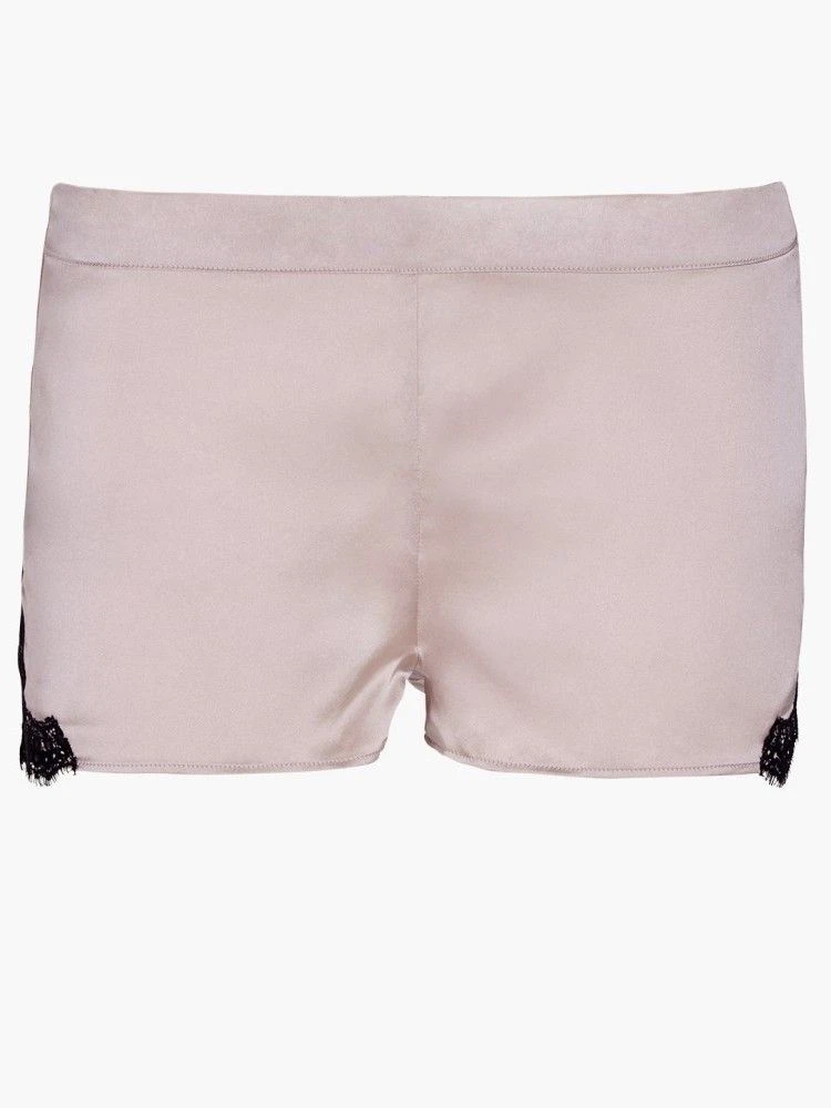 100% Seide Shorts TOI MON AMOUR Altrosa-schwarz Von Aubade 4 100% Seide Shorts TOI MON AMOUR Altrosa-schwarz Von Aubade – Bild 2