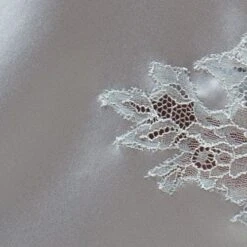 Seiden-BH PLATINO Von Cotton Club -MAISON LEJABY Verkaufsgeschäft seide silber grigio cotton club 2 1 1 2 2