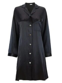100% Seide Langarm Sleepshirt KLASSIK SATIN Von Eva B. Bitzer 16 100% Seide Langarm Sleepshirt KLASSIK SATIN Von Eva B. Bitzer -MAISON LEJABY Verkaufsgeschäft seide sleepshirt 27319869 schwarz eva bitzer 1 1