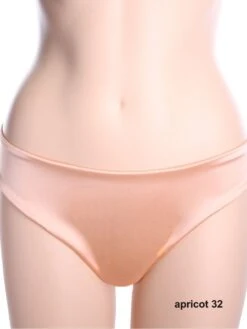 Seta Superior Stretchseide Slip MITICO Einfarbig Von Cotton Club -MAISON LEJABY Verkaufsgeschäft seide slip mitico apricot cotton club 1 2 1 1