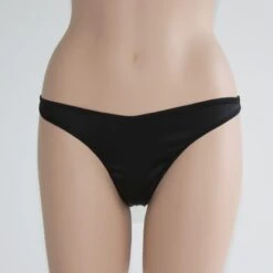 Seiden-String Mit Schleife NIKOLE Von Exilia -MAISON LEJABY Verkaufsgeschäft seide string nina schwarz exilia