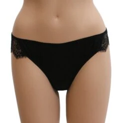 Seide String ROSALIE Von Cotton Club -MAISON LEJABY Verkaufsgeschäft seide string rosalie schwarz cotton club