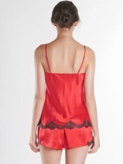 100% Seide Top TOI MON AMOUR Von Aubade -MAISON LEJABY Verkaufsgeschäft seide top ms38 3 rouge passion soie d amour aubade 2