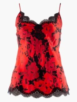 100% Seide Top TOI MON AMOUR Von Aubade -MAISON LEJABY Verkaufsgeschäft seide top qs38 1 opera rot schwarz 1 toi moi amour aubade 1 2