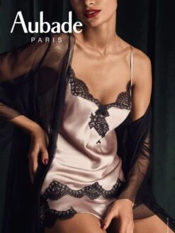 100% Seide Top TOI MON AMOUR Von Aubade -MAISON LEJABY Verkaufsgeschäft seide top shorts qs38 qs61 sonate toi mon amour aubade 4 1