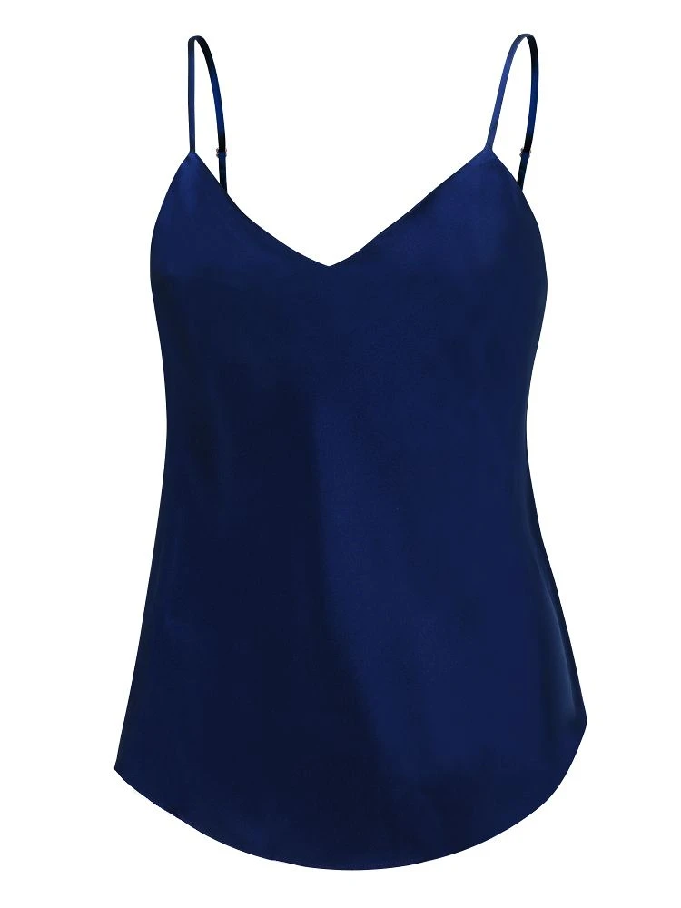 100% Seide Trägertop KLASSIK SATIN Unifarben Von Eva B. Bitzer 15 100% Seide Trägertop KLASSIK SATIN Unifarben Von Eva B. Bitzer - Image 13