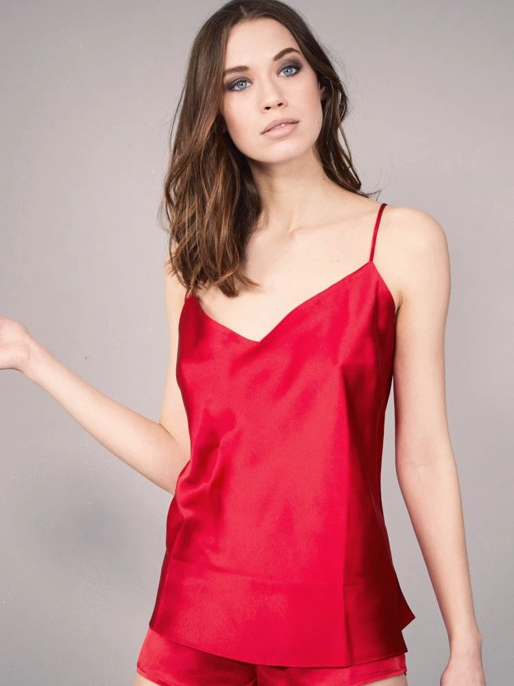 100% Seide Trägertop KLASSIK SATIN Von Eva B. Bitzer 12 100% Seide Trägertop KLASSIK SATIN Von Eva B. Bitzer - Image 10