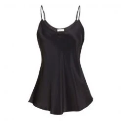 100% Seide Trägertop KLASSIK SATIN Viele Farben Von Eva B. Bitzer