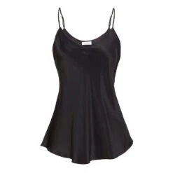 100% Seide Trägertop KLASSIK SATIN Viele Farben Von Eva B. Bitzer -MAISON LEJABY Verkaufsgeschäft seide traegertop 27318213 schwarz eva bitzer 1 3 1 1