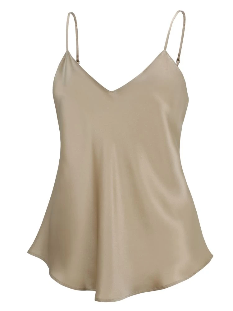 100% Seide Trägertop KLASSIK SATIN Unifarben Von Eva B. Bitzer 17 100% Seide Trägertop KLASSIK SATIN Unifarben Von Eva B. Bitzer - Image 15