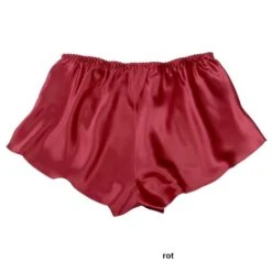 100% Seide Shorts CLASSICO Von Luna Di Seta -MAISON LEJABY Verkaufsgeschäft seiden shorts 100014 rubinrot luna di seta 1 2
