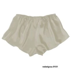 100% Seide Shorts CLASSICO Von Luna Di Seta -MAISON LEJABY Verkaufsgeschäft seiden shorts 630014 nebelgrau 9101 luna di seta 1 1