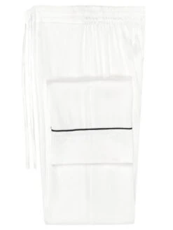 100% Seide Schlafanzug Elisabetha MOONLIGHT WHITE Von Radice -MAISON LEJABY Verkaufsgeschäft seidenpyjama elisabetha moonlight white radice 6