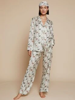 100% Seide Schlafanzug Elisabetha SEPTEMBER Von Radice -MAISON LEJABY Verkaufsgeschäft seidenpyjama elisabetha september 10286 radice 2